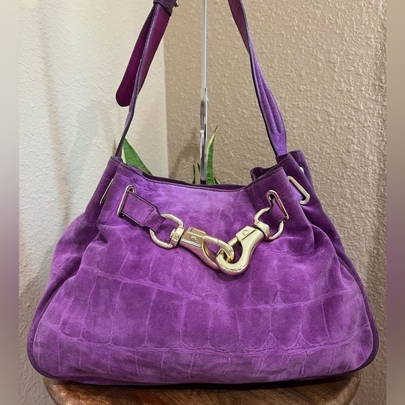 MULBERRY SUEDE SHOULDER BAG - Picture 1 of 16
